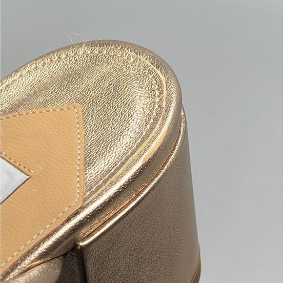 Aquazzura Palisades Metallic Leather Sandals size 35 - Picture 9 of 13